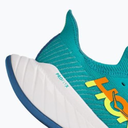 Pánské běžecké boty HOKA Carbon X 3 blue/yellow 1123192-CEPR