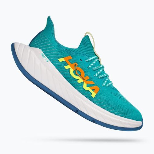 Pánské běžecké boty HOKA Carbon X 3 blue/yellow 1123192-CEPR