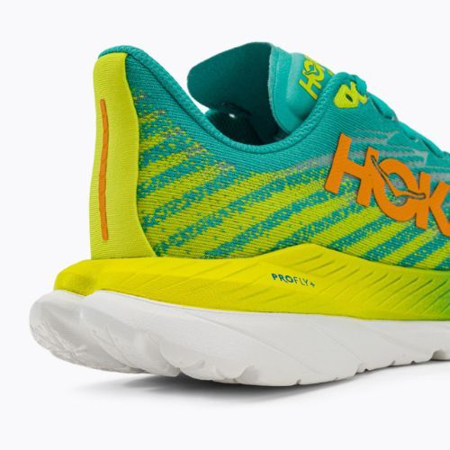 Dámská běžecká obuv HOKA Mach 5 blue/yellow 1127894-CEPR