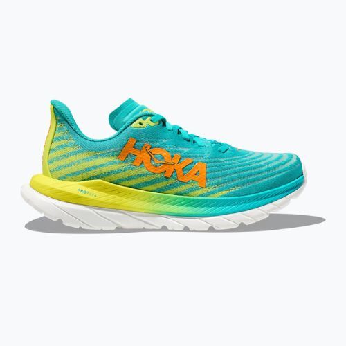 Dámská běžecká obuv HOKA Mach 5 blue/yellow 1127894-CEPR