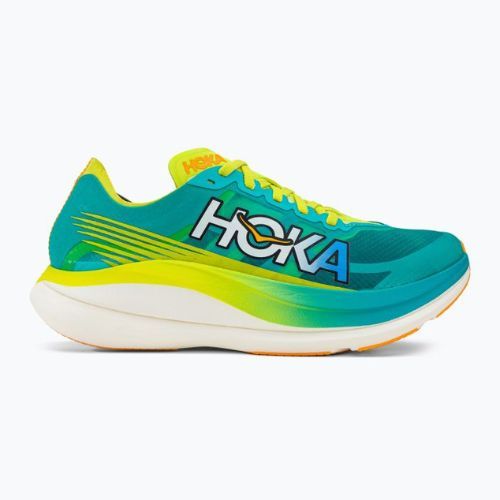 Pánská běžecká obuv HOKA Rocket X 2 blue/yellow 1127927-CEPR