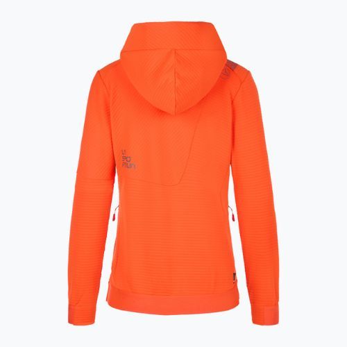 Dámská lezecká mikina LaSportiva Mood Hoody oranžová O65322322
