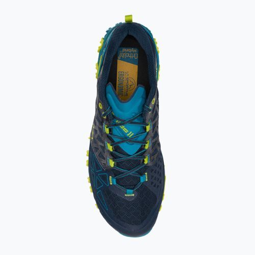 La Sportiva pánská běžecká obuv Bushido II blue/yellow 36S618705