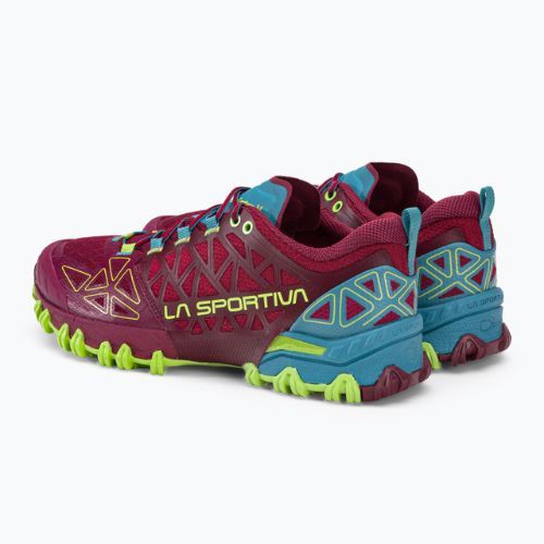 La Sportiva Bushido II dámská běžecká obuv burgundy-blue 36T502624