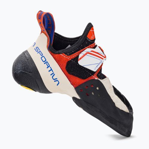 La Sportiva pánská lezecká obuv Solution white-orange 20H000203