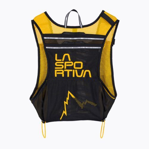 Běžecká vesta LaSportiva Racer Vest žluto-černá 69J999100