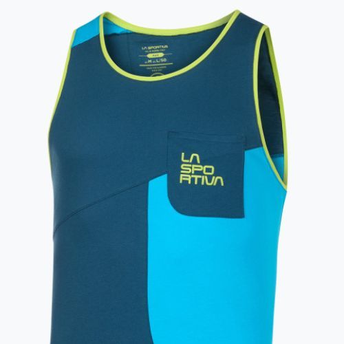 Pánské horolezecké tričko La Sportiva Dude Tank blue N43639637
