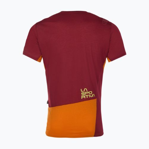 La Sportiva pánské lezecké tričko Grip oranžovo-červené N87208320