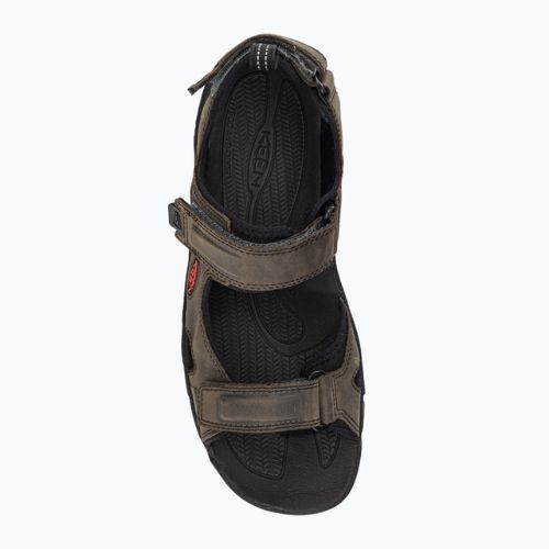 Pánské trekingové sandály Keen Targhee III Open Toe šedé 1022424