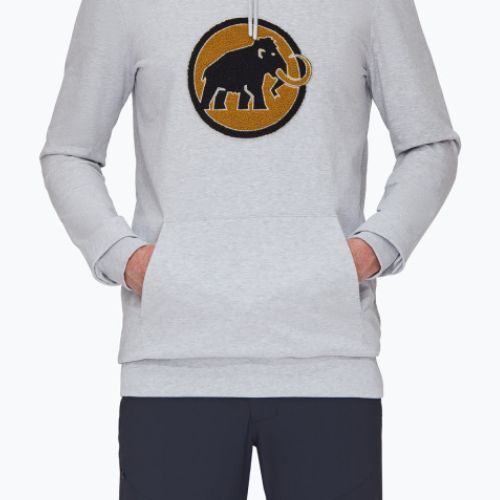 Mammut ML Hoody Circle šedá pánská trekingová mikina