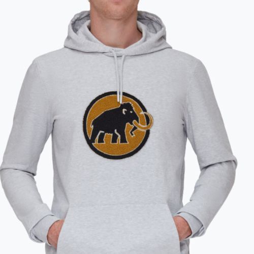Mammut ML Hoody Circle šedá pánská trekingová mikina