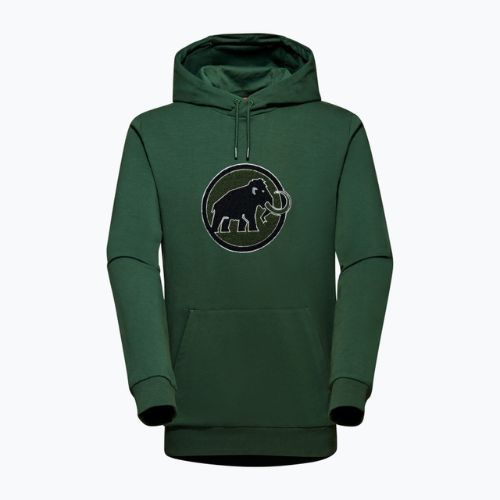 Pánská trekingová mikina Mammut ML Hoody Circle zelená