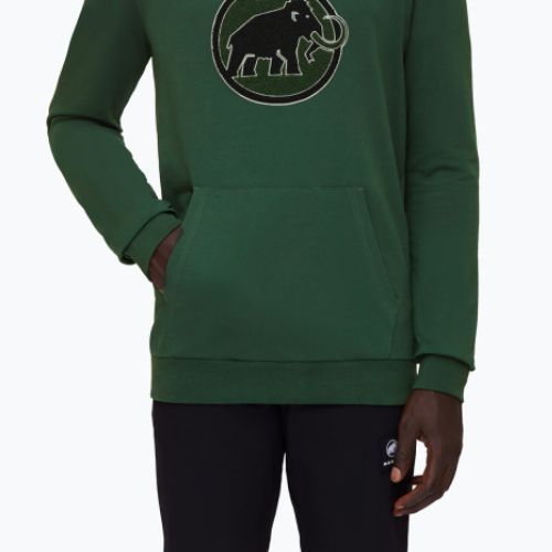 Pánská trekingová mikina Mammut ML Hoody Circle zelená