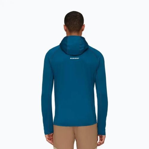 Mammut Selun FL Sun Hoody pánské trekingové tričko tmavě modré 1016-01420-50550-115