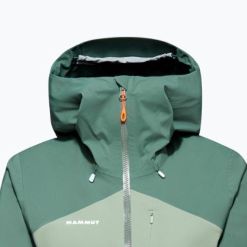 Mammut Alto Guide HS Dámská bunda do deště s kapucí zelená 1010-29570-40240-114