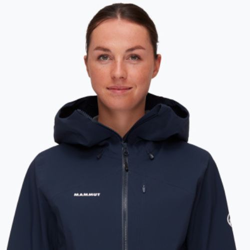 Mammut Alto Guide HS Dámská bunda do deště s kapucí tmavě modrá 1010-29570-5118-113