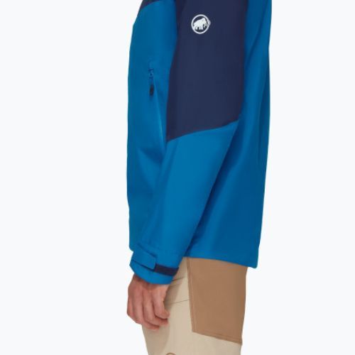 Mammut Convey Tour HS Pánská bunda do deště s kapucí tmavě modrá