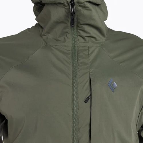 Pánská softshell bunda Black Diamond Alpine Start Hoody zelená AP7450233010