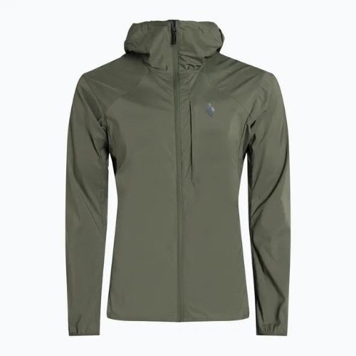 Pánská softshell bunda Black Diamond Alpine Start Hoody zelená AP7450233010
