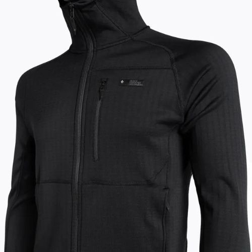 Pánská trekingová mikina Black Diamond Factor Hoody černá AP7440400002