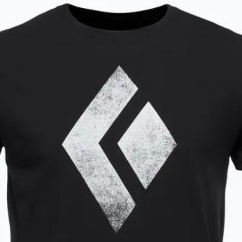 Pánské lezecké tričko Black Diamond Chalked Up černé APUO950002