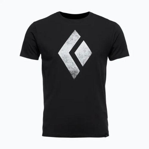 Pánské lezecké tričko Black Diamond Chalked Up černé APUO950002