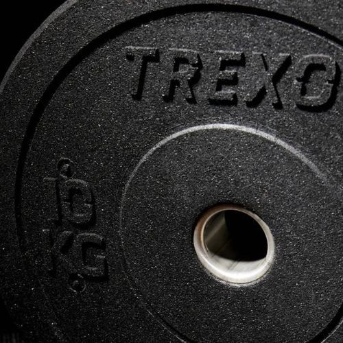 Olympijské závaží bumper TREXO TRX-BMP010 10 kg  černé