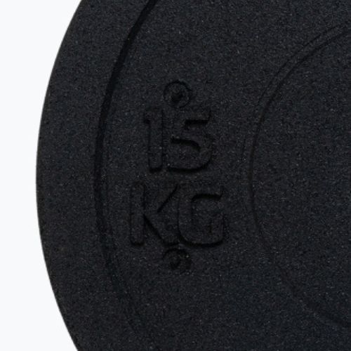 Olympijské závaží bumper XTREXO TRX-BMP015 15 kg černé