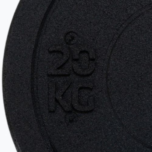 Olympijské závaží bumper XTREXO TRX-BMP020 20 kg černé