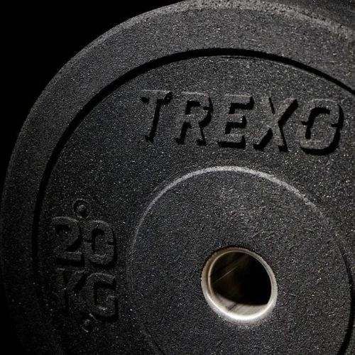 Olympijské závaží bumper TREXO TRX-BMP020 20 kg černé