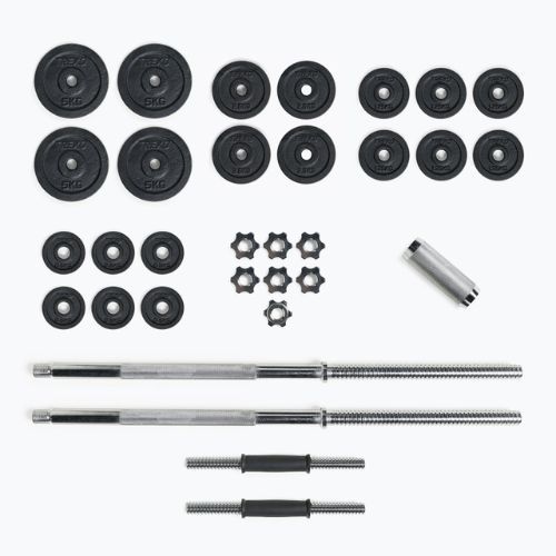 Sada činek s tyčí XTREXO 50 kg DK50