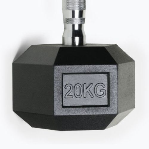 Pogumovaná činkaXTREXO Hex HXD200 20 kg