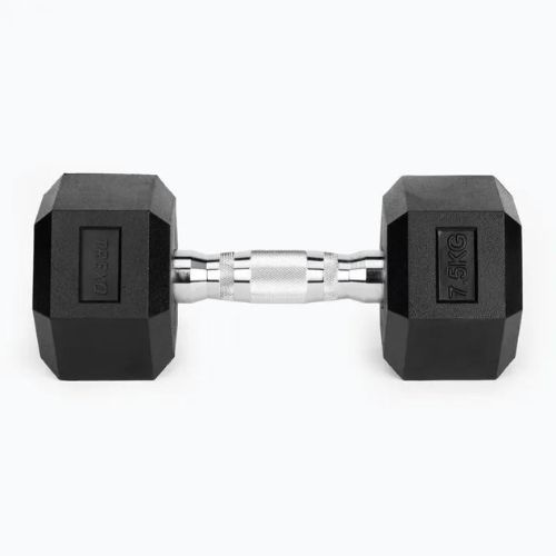 Pogumovaná činka TREXO Hex HXD75 7.5 kg