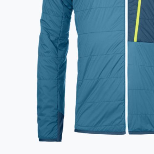 Pánská hybridní bunda ORTOVOX Swisswool Piz Duan modrá 6132700039