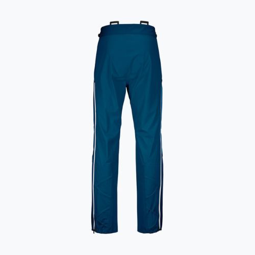 Pánské membránové kalhoty Ortovox Westalpen 3L Light navy blue 7025300017