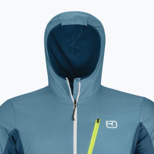 Pánská trekingová mikina Ortovox Ladiz Hybrid navy blue 86949