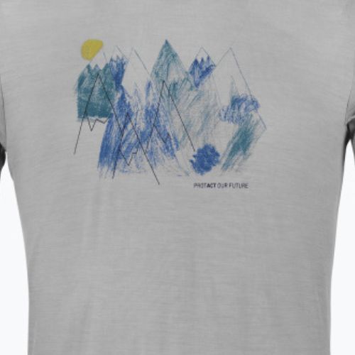 Pánská trekingová košile Ortovox 140 Cool Mtn Playground šedá 88302