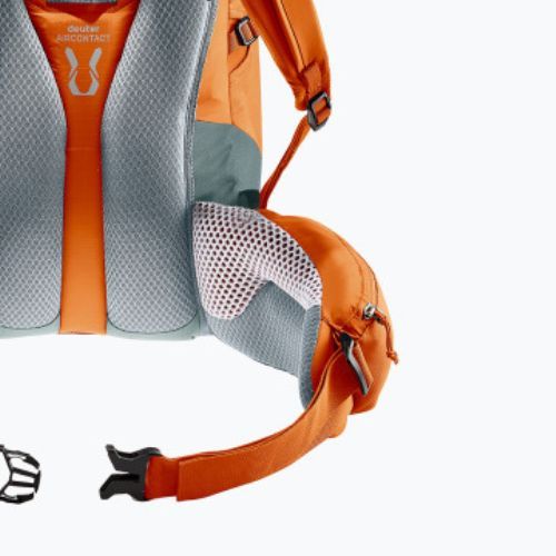 Trekingový batoh Deuter Aircontact Lite 40 + 10 oranžový 334012393190