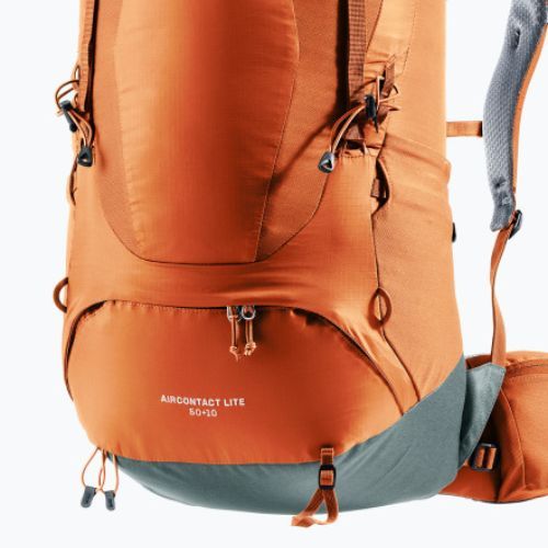 Trekingový batoh Deuter Aircontact Lite 50 + 10 oranžový 334032393190