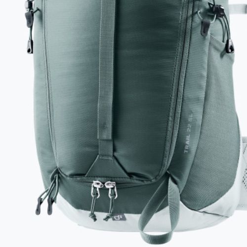 Dámský turistický batoh deuter Trail 22 SL green 34402233464