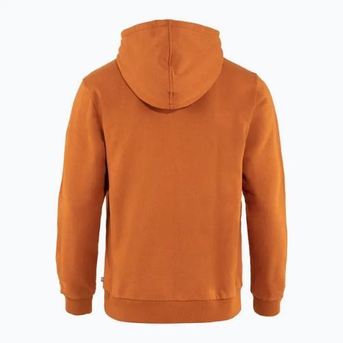 Pánská trekingová mikina Fjällräven Logo Hoodie brown F84144