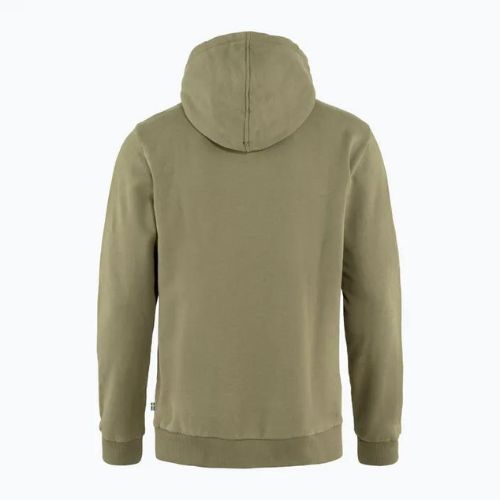 Pánská trekingová mikina Fjällräven Logo Hoodie green F84144