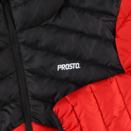 Pánská bunda PROSTO Ultralight Split červená KL222MOUT1074