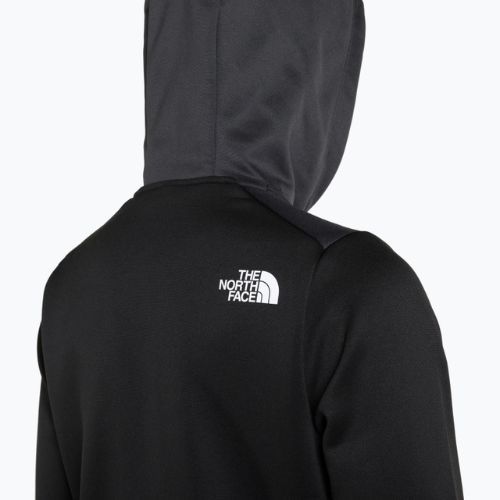 Dámská trekingová mikina The North Face Reaxion Fleece P/O Hoodie černo-šedá NF0A7ZACKT01