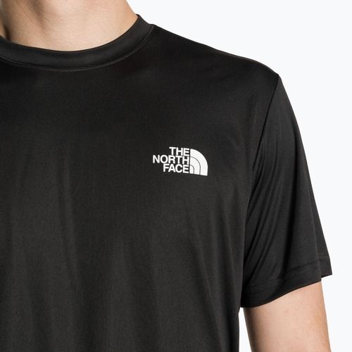 Pánské trekingové tričko The North Face Reaxion Red Box černo-bílé NF0A4CDWKY41