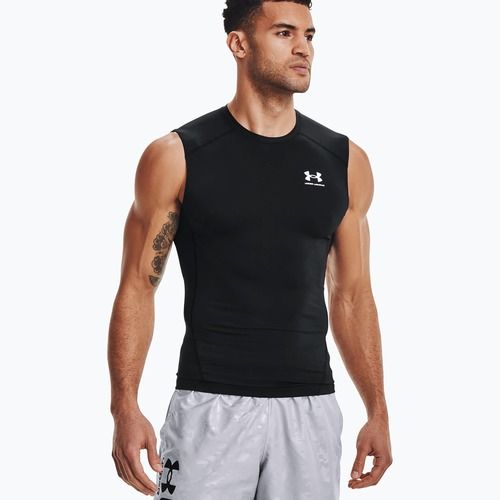Under Armour pánské tréninkové tílko HG Armour Comp SL černé 1361522-001