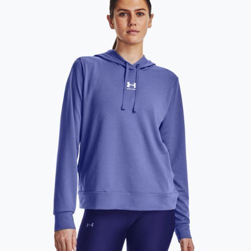 Dámská tréninková mikina Under Armour Rival Terry Hoodie blue 1369855