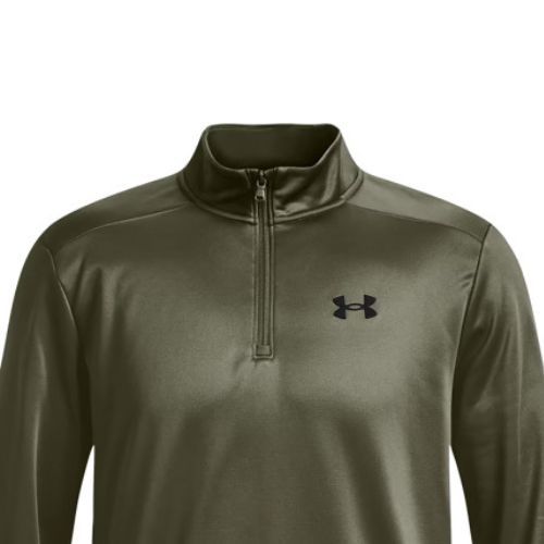 Under Armour Armour Fleece 1/4 Zip zelená pánská tréninková mikina 1373358