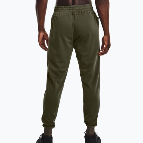 Under Armour pánské tréninkové kalhoty Armour Fleece Joggers green 1373362