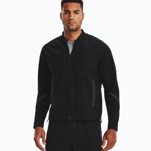 Under Armour Unstoppable Bomber pánská tréninková bunda černá 1377170
